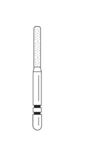 Premier Dental 2015303 Two Striper FG Friction Grip 585.8C Cylinder Round Edge Course Grit Diamond Burs 5/Pk Premier Dental 2015303 Two Striper FG Friction Grip 585.8C Cylinder Round Edge Course Grit Diamond Burs 5/Pk
